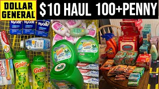 Dollar General CLEARANCE EVENT 10 HAUL  100 PENNY ITEMS [upl. by Phillip]