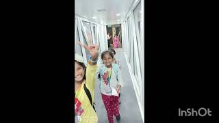 Ananya Classes Natepute first aeroplane travel [upl. by Epps]