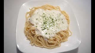 SAUCE SPAGHETTI CRÉMEUSE AU YAOURT RECETTE SIMPLISSIME ET DIÉTÉTIQUE [upl. by Legnaros]