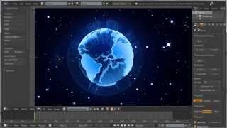 Blender 3D  How to make a stylized Earth  HD [upl. by Nnagrom]