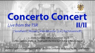 Concerto Concert Part II TSR Nov 2024 [upl. by Lindner]