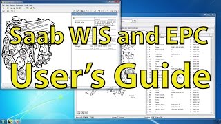 Saab WIS and EPC Part 2 Users Guide  Trionic Seven [upl. by Nedyah219]