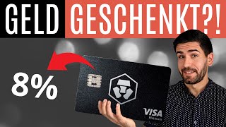 Bis zu 8 Geld zurück mit Krypto Kreditkarten  So gehts 😇 [upl. by Tat]