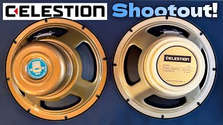 Celestion Creamback vs Gold Alnico G10  10quot Speaker Shootout [upl. by Einial]