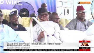 Ijaw in Rivers State Hold Grand Civic Reception for Nyesom Wike  NTA [upl. by Eelinnej]