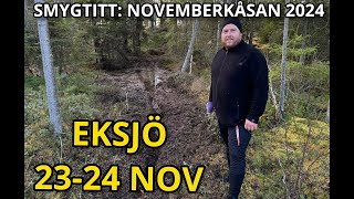 SMYGTITT PÅ NOVEMBERKÅSAN 2024 [upl. by Terena]