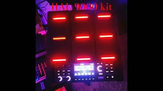 synth HAL9000 KIT ON ALESIS STRIKE MULTIPAD drums [upl. by Kletter]