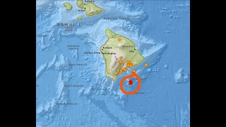 Elevated Earthquake activity at Hawaii Submarine volcano Friday night update 1112024 [upl. by Melise]