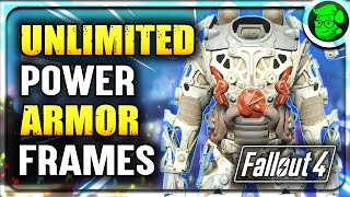 UNLIMITED Power Armor Frames Trick 😱  Fallout 4 [upl. by Clair]