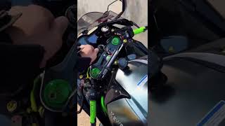 Kawasaki H2 vs H2r sound comparison shorts h2r bikeshorts kawasaki [upl. by Bikales]