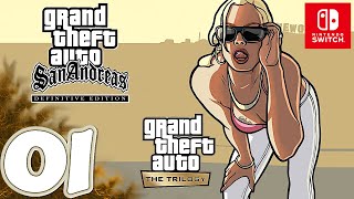 Grand Theft Auto San Andreas Switch  Gameplay Walkthrough Part 1 Prologue  No Commentary [upl. by Baggs573]