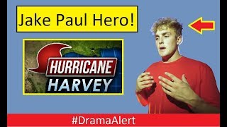 Jake Paul the HERO of Hurricane Harvey DramaAlert FaZe Banks vs News iDubbbz amp FouseyTube [upl. by Tapes]