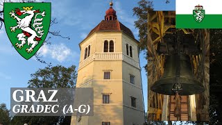 Graz AG  Die Glocke im Glockenturm des Schlossberges Liesl [upl. by Hanafee855]