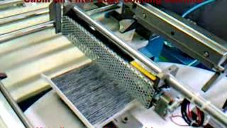 Cabin Air Filter Edge Bonding Machine [upl. by Yelahs]