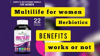 Revitalize With Herherbiotics The Ultimate Multilife For Women  Top Benefits Uses And Effects [upl. by Etteloiv36]