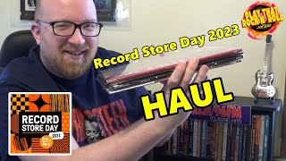 Record Store Day 2023 Haul Classic Rock selections [upl. by Annasiul]