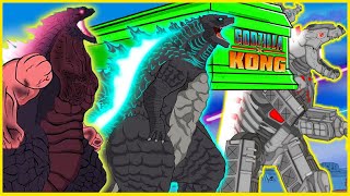 Rescue All Family GODZILLA amp KONG GODZILLA EARTH  Coffin Dance Song COVER [upl. by Sajovich]