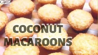 COCONUT MACAROONS  PINOY MACAROONS  EASY RECIPE [upl. by Tiphany]