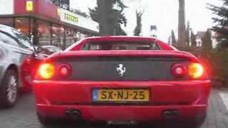 Ferrari F355 F1 Berlinetta revving and accelerating [upl. by Eudocia]