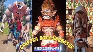 Friends XI chapora 🔥🔝 Narkasur in Making 🚩 🥇 best Narkasur of all 🚩 [upl. by Latsyrhk]