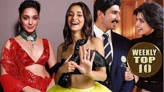 Weekly Top 10  Gully Boy Filmfare  Kiara Advani Photoshoot  Deepika Padukones 83 Firstlook [upl. by Berneta986]