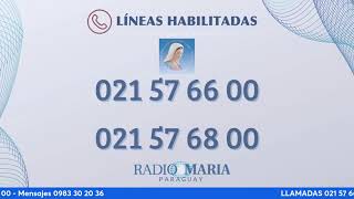 EN VIVO  Radio María Paraguay [upl. by Pontus]