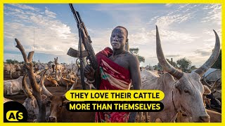 The Mundari tribe of South Sudan that value their cattle than themselves [upl. by Eve]