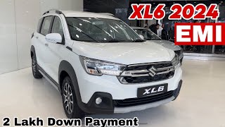 MARUTI SUZUKI XL6 2024 New Model LOAN EMI FINANCE PRICE DISCOUNTS [upl. by Mendoza]