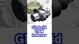 Globoid CAM Indexer 장구형 캠 8분할 인덱서Siemens NX CAD [upl. by Radack]