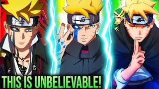 BORUTO’S INSANE POWER HIDDEN SECRET REVEALED🙏🏻HOW HE GOT SOO STRONG AFTER TIMESKIP TWO BLUE VORTEX [upl. by Freberg]