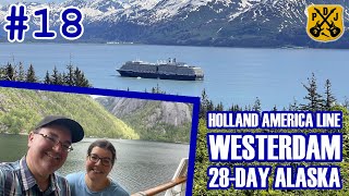 HAL Westerdam Pt18  Tracy Arm Fjord amp Misty Fjords Westerdam Ball Chocolate Surprise Humanity [upl. by Aniras360]