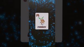 Learn the alphabet quotMquot 🐵 Preschool learning videos for 3 year old Shorts [upl. by Astred]