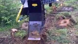 Tree planting machine Risutec PM100 Istutuskone [upl. by Kaiulani347]