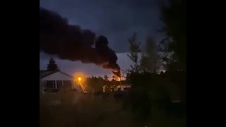 Ukrainian Drones Hit Oil Refineries in Krasnodar and Smolensk [upl. by Kaplan]