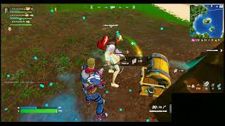 FORTNITE WITH EXTREME LAG CHALLENGEAND WINNING [upl. by Lehar]