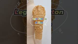 EP70 Simplify leg of mutton sleeve  DIY using leftover sheer lace  Practical sewing hacks and tips [upl. by Atila]