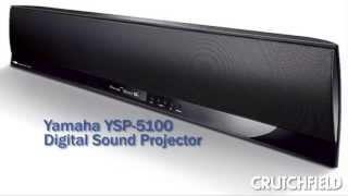 Yamaha YSP5100 Digital Sound Projector Sound Bar Review  Crutchfield Video [upl. by Drauode84]