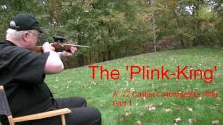 The PlinkKing Part 1 A Cartridgeless caseless ammunition 22 Rifle [upl. by Marja]