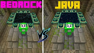 Minecraft Java VS Bedrock  PASARSE MINECRAFT  Donde es más dificil [upl. by Boykins]