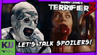 TERRIFIER 3  SPOILER REVIEW LIVE [upl. by Barbey633]