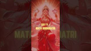 Navratri Day 9  Maata Siddhidatri shorts ytshorts navratriseries [upl. by Dreda]