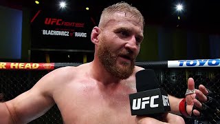 Jan Blachowicz Octagon Interview  UFC Vegas 54 [upl. by Jemimah134]