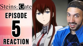 SteinsGate Episode 5 Reaction  DECLARATION [upl. by Adnotal]