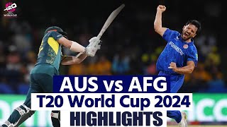 AUS vs AFG T20 48th Match Highlights Australia vs Afghanistan T20 World Cup Highlights [upl. by Madonia]