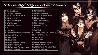 Best Kiss Songs  The Very Best Of Kiss Greatest Hits Full Album [upl. by Nagey]