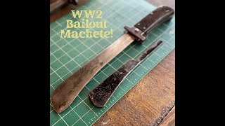 World War Two Cattaraugus Bail Out Folding Machete [upl. by Nawrocki]