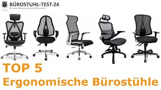 Beste ergonomische Bürostühle 2024 im Vergleich TOP 5 🥇  Gut und günstig von Bürostuhl Test 24 [upl. by Deraj]