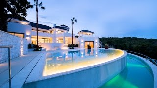 Modern Villa with stunning panoramic sea views in La Zagaleta [upl. by Aryl909]