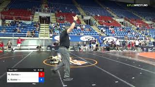 2018 USMCUSAW Cadet amp Junior FS NationalsCadet 126 Round Of 128  Maxwell Honiss MI Vs Kyle B [upl. by Korwin]