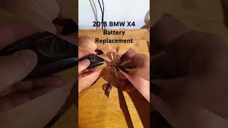 2018 BMW x4 Battery Replacement [upl. by Rilda349]